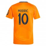 Günstige Fußballtrikots Real Madrid Modrić 10 Kinder Auswärtstrikot 2024-25 Kurzarm